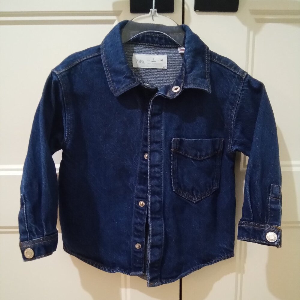Zara Kids Boys Denim Shirt